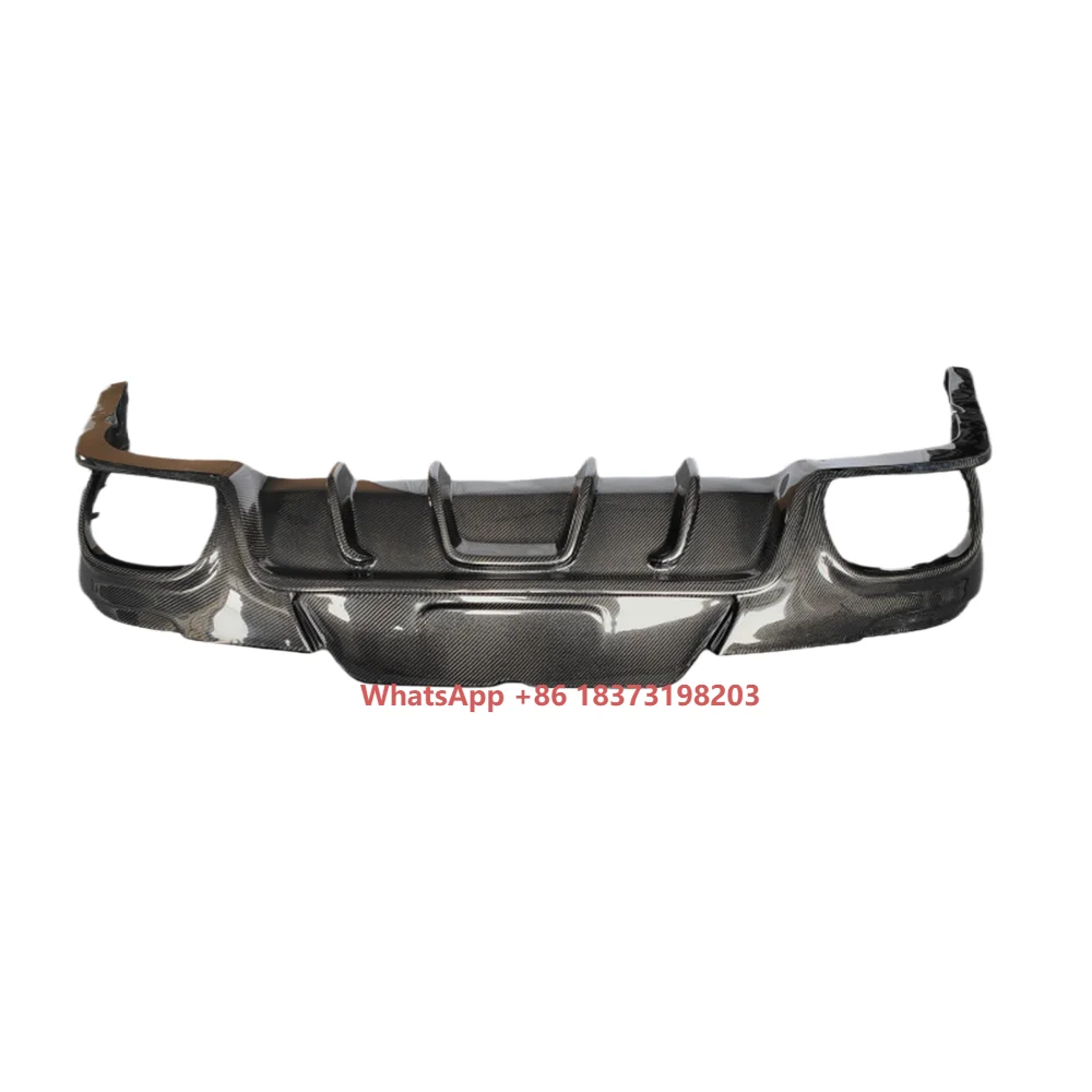 

14-16 Year 970 970.2 Panamera Carbon Fiber A-Style Rear Diffuser Lip Body Kit Premium Body Parts