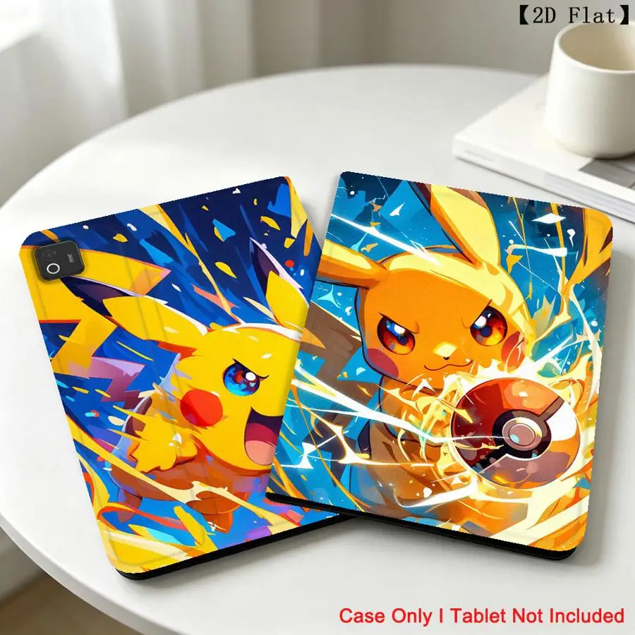 Case for Xiaomi Pad 5 6 7 8 Pro Redmi Pad SE K Pad 8.8 9.7 12.4 Inch Pad 6s Pro 7 Ultra With Pencil Holder Funny Pokemons