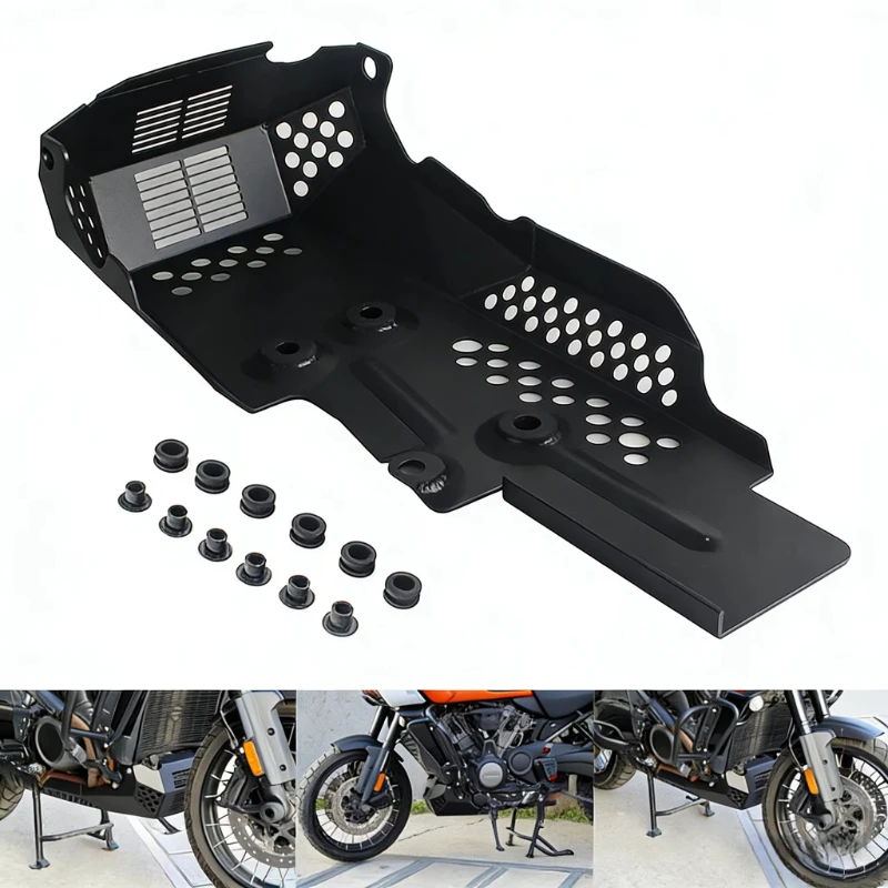 for Pan-American 1250 Special RA1250S RA1250 2021-2024 Thick Lower Heavy-duty Aluminum Engine Anti-skid Belly Chassis