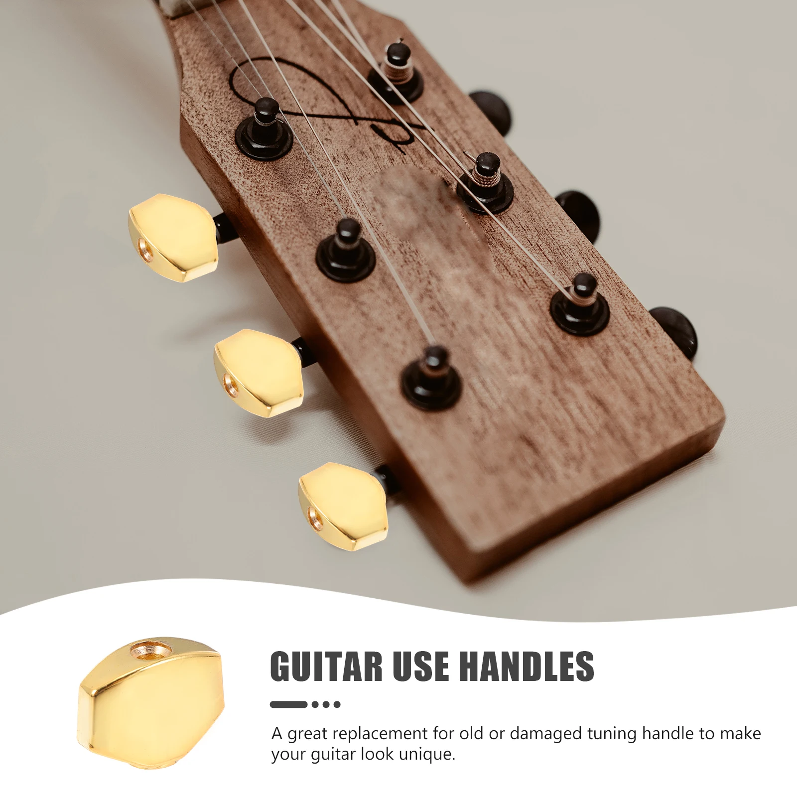 

6 Sets Tuner Handle Guitar Accessories Tuning Tool Use Handles Personalized Ukulele