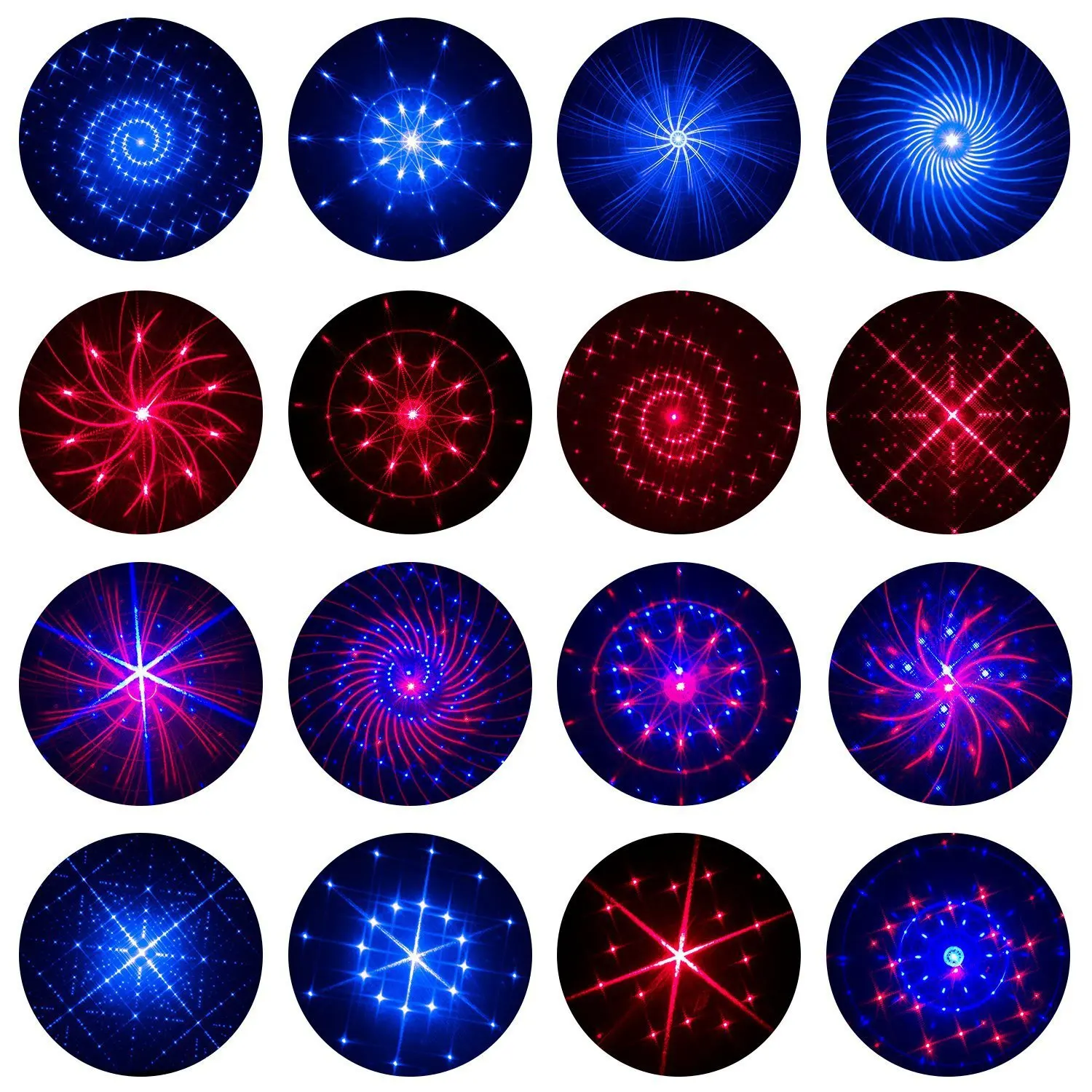 Imagem -03 - Elemento Óptico Difrativo dg Laser Grating Pattern Projeção de Palco Efeito de Iluminação Estrela Patches por Pacote