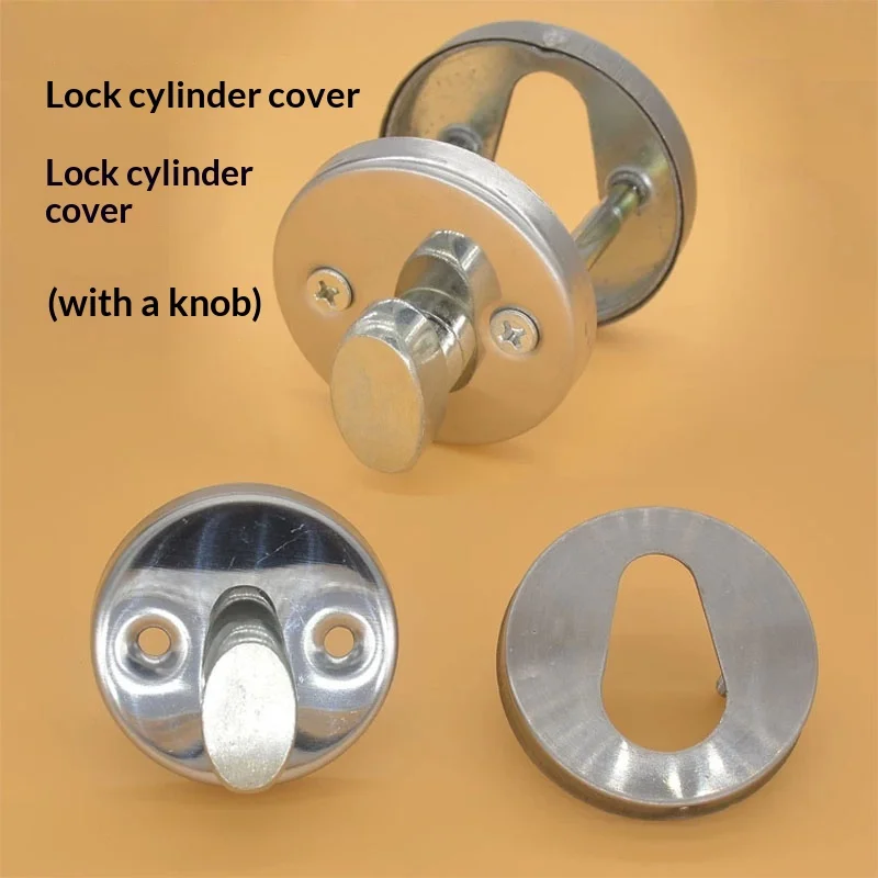 1PCS Fireproof Door Lock Accessories - Pipe Well Lock Core Cover Escape Door Guard Cover Channel Lock Fire Lock Accessory