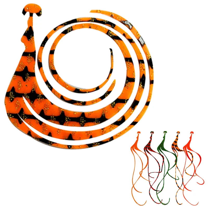 

15 см силиконовые спиральные юбки вилка хвост спиннербейт лента Buzzbait резиновый джиг DIY рыболовные приманки аксессуары муховязка юбки кальмара