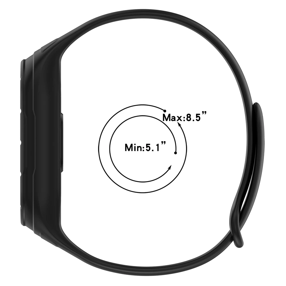 Ремешок для часов Xiaomi Band 9 9NFC, ремешок для спортивных часов, мягкий корпус для браслета из ТПЭ