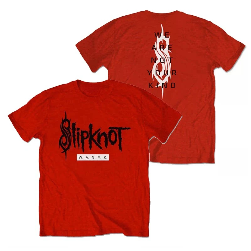 Art Logo Slipknot Band T-Shirt 100 % Baumwolle Grafik-T-Shirt Herren Damen Sommer Streetwear Top
