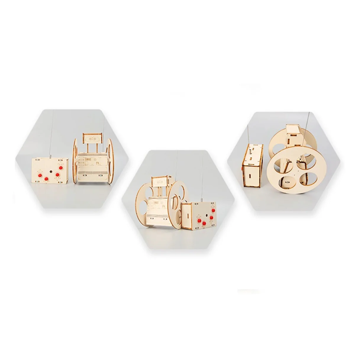 AA98 方向変更バランスロボット技術生産子供の科学実験教育玩具学生マニュアル Diy