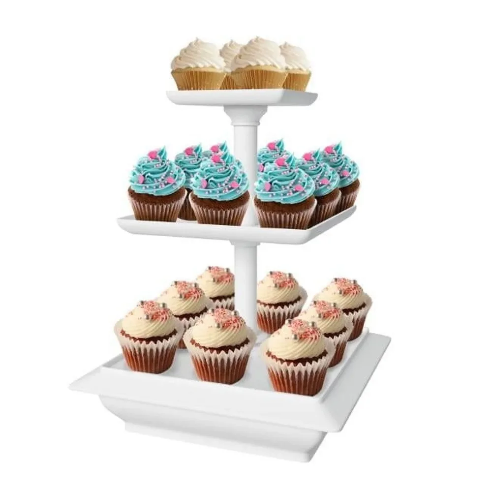 

3 Tier Cupcake Dessert Tray
