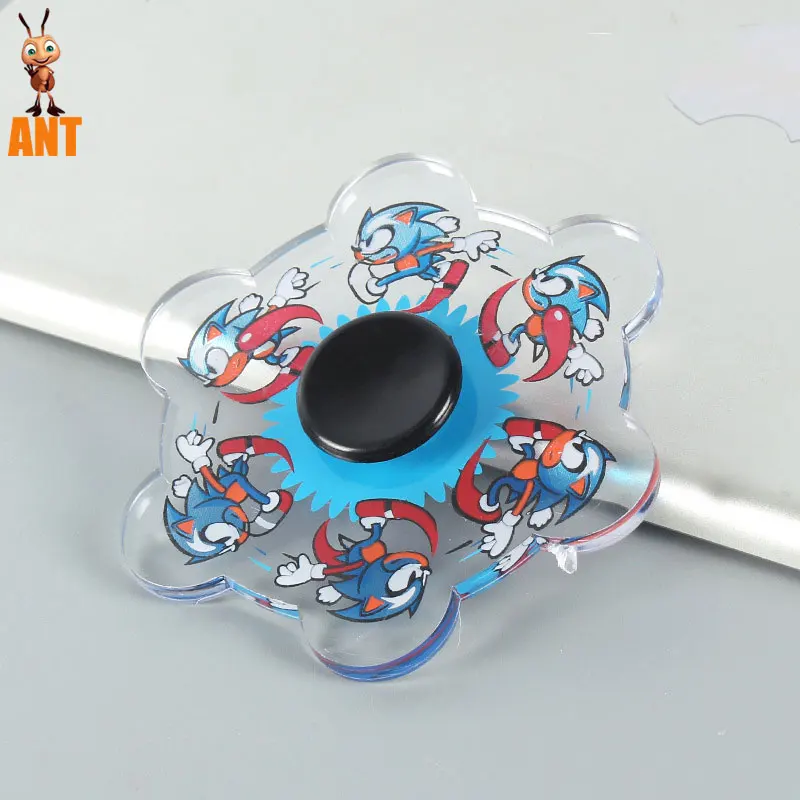 Baru Fidget Spinner mainan kartun Anime Fingertip Gyro Spinner Handspinner untuk anak laki-laki dewasa mainan penghilang stres