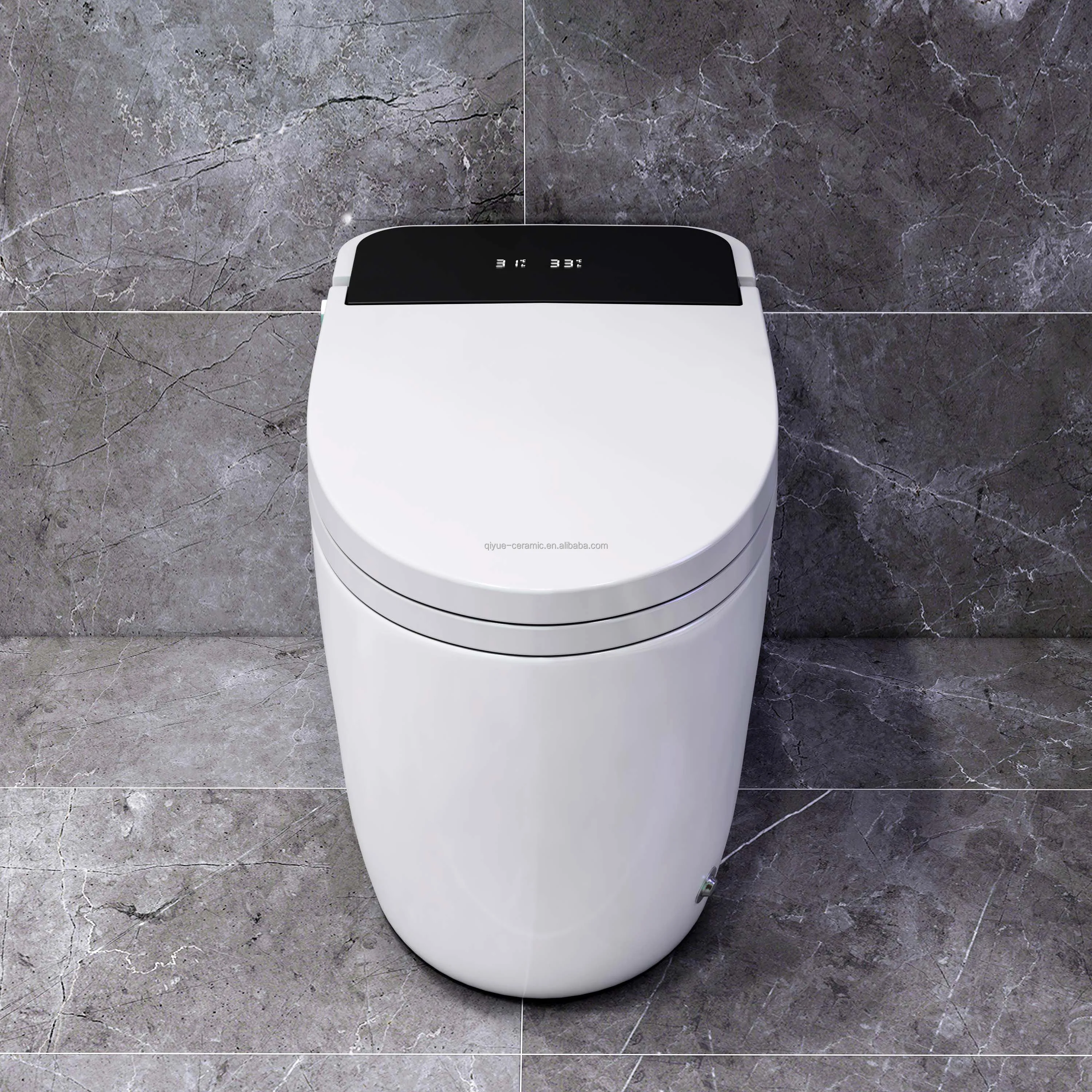 New Fashion Bathroom Automatic Smart Toilet Bidet Sanitary Ware  Ceramic Intelligent Toilets with Remote Control