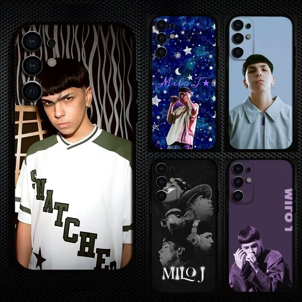 

M-Milo J Phone Case For Samsung S25,S24,S21,S22,S23,S30,Ultra,S20,Plus,Fe,Lite,Note,10,9,5G Black Cover
