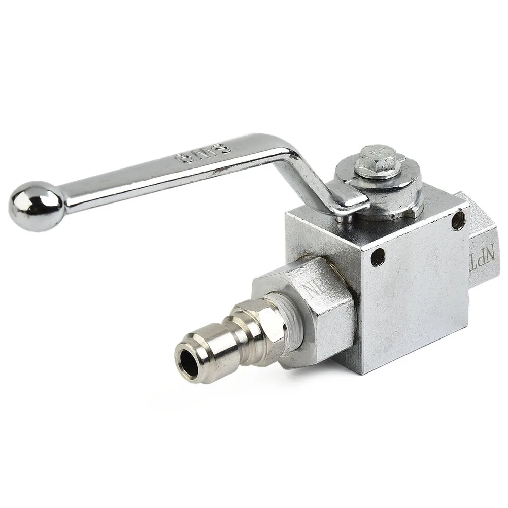 Kit de Válvula de Bola para Lavadora de Alta Pressão 3/8 Polegadas Conector Rápido de Alta Qualidade