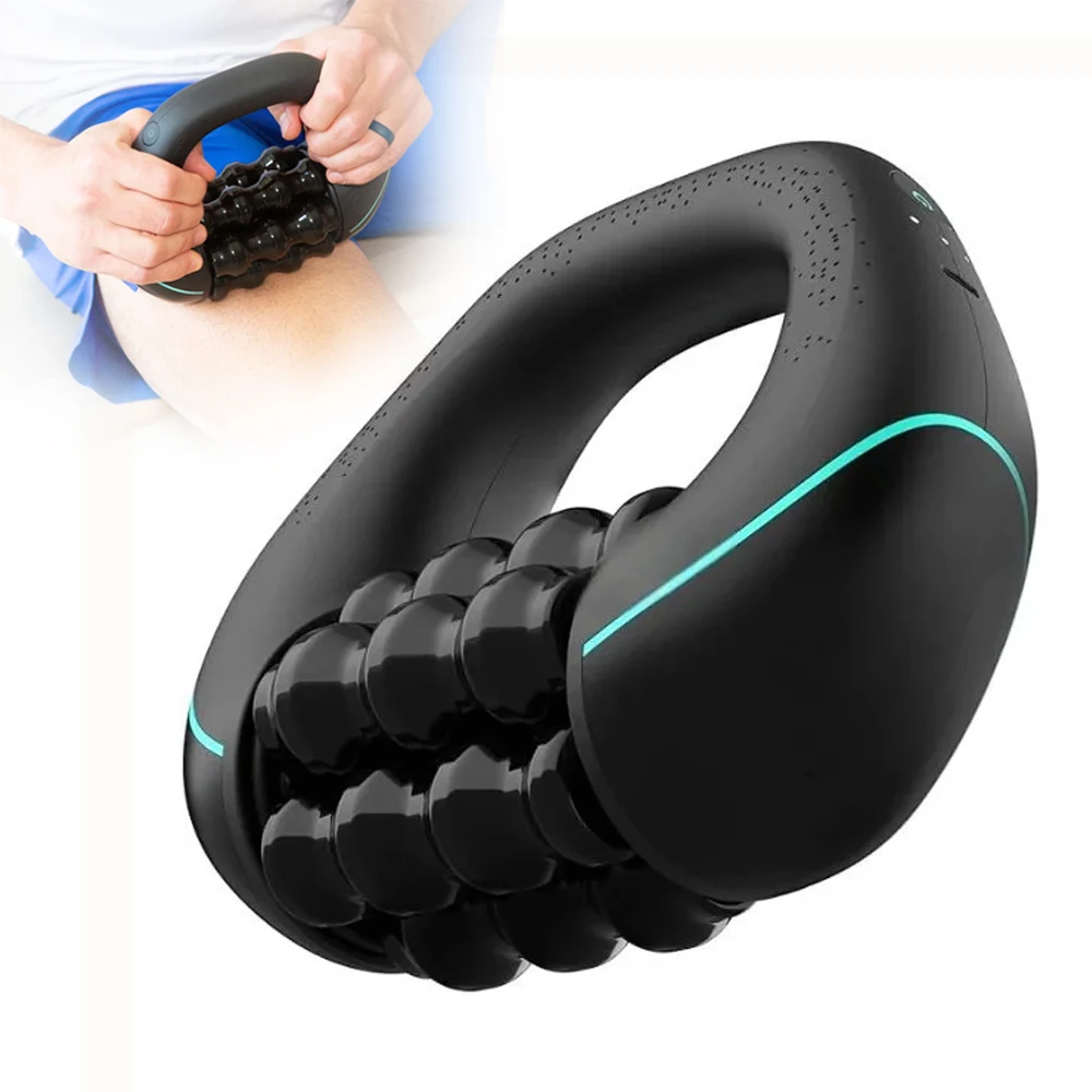 

Massage Roller Handheld Deep Muscle Massage Relaxation Gun Cervical Neck massage Tool For Recovery After Exercise and Futness