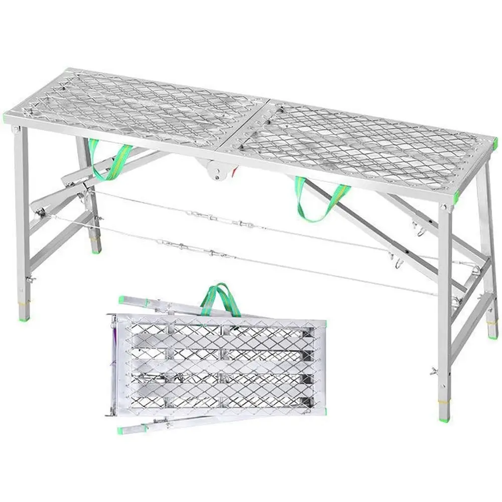 

Стальные складные леса с регулируемой высотой, рабочей платформой и лестницей для домашнего и строительства