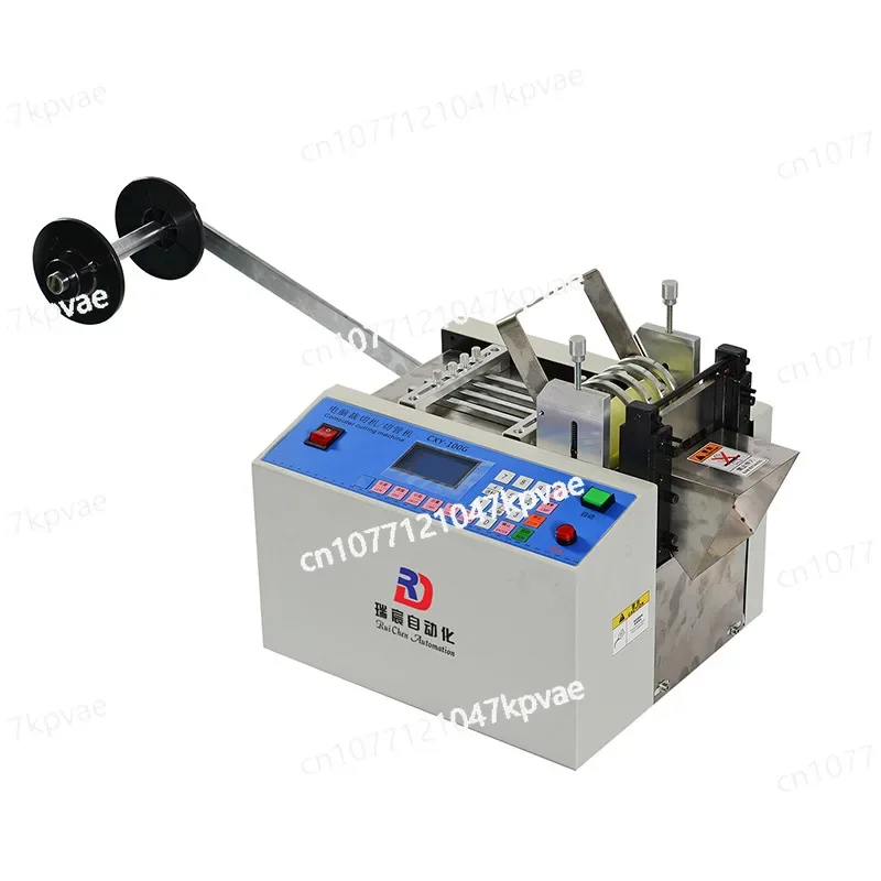 Automatic Bellows Pipe Cutting Machine Heat Shrinkable Tube Plastic Straw Cutting Machine Silicone Strip Electronic Cable