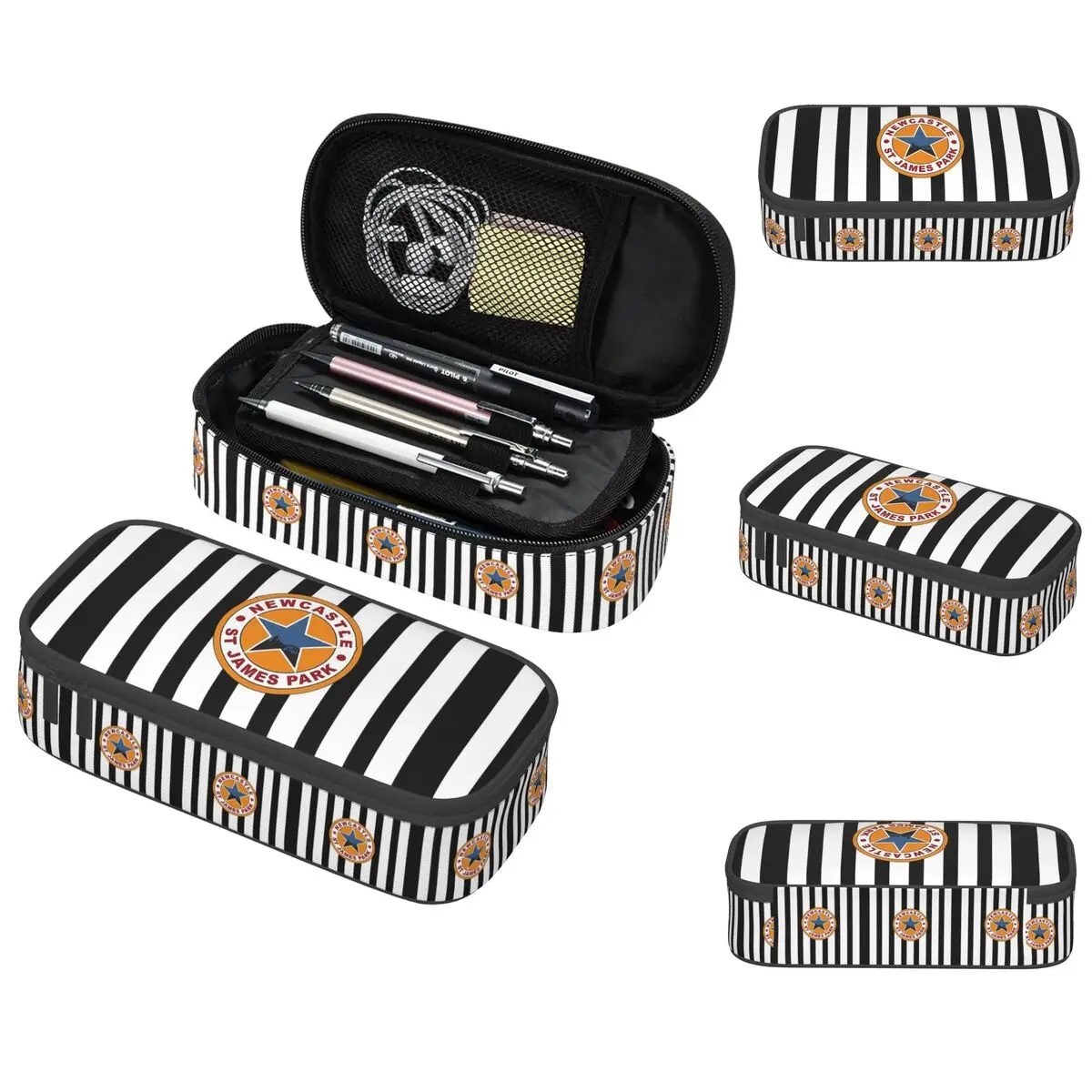 

Magpies Newcastle - Newcastle Magpies Pencil Case for Studen Gifts Pen Box Pencil Bag Stationery Supplies Pen Holder Bag
