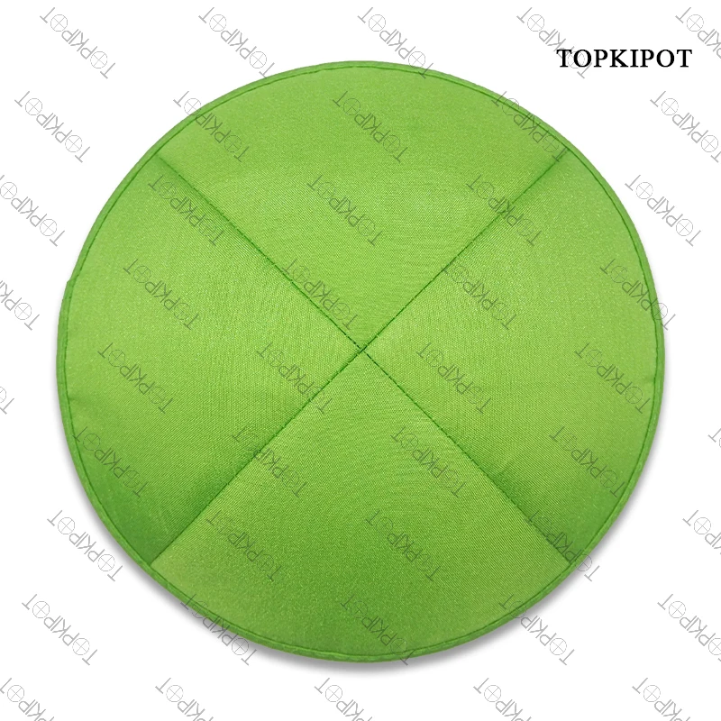

Custom green linen Quality Handmade Colorful Crochet Kippah Knitted Jewish Kippot Judaica Hat Daily Yarmulke Wedding Gift for