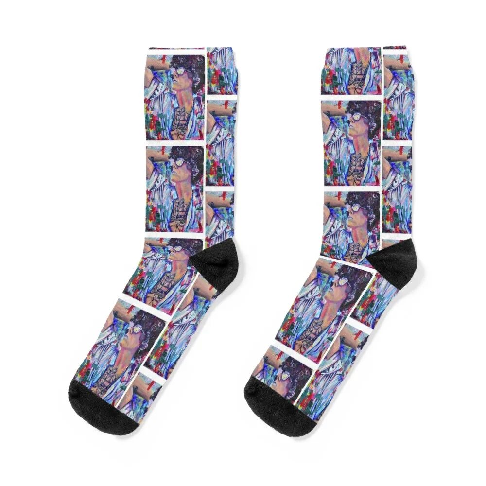 

LP - Laura Pergolizzi Poster Socks luxe Soccer warm winter aesthetic Women Socks Men's