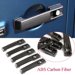 Car Carbon Fiber Exterior Door Handle Trim Cover for Mercedes Benz G Class W463 W464 G65 G55 G63 G500 G550