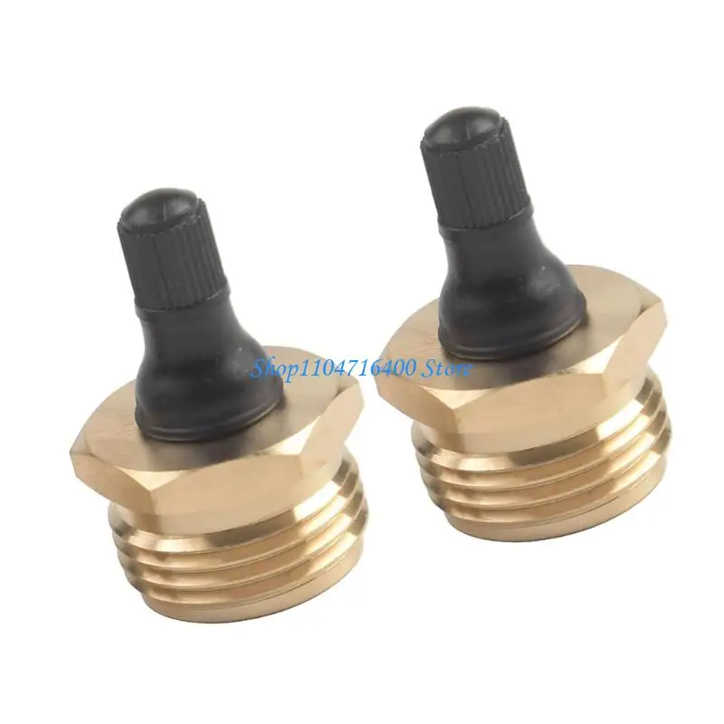 

y1gd RVs Водопроводный адаптер для защиты от замерзания, латунная заглушка для предотвращения замерзания труб в кемперах и зимой