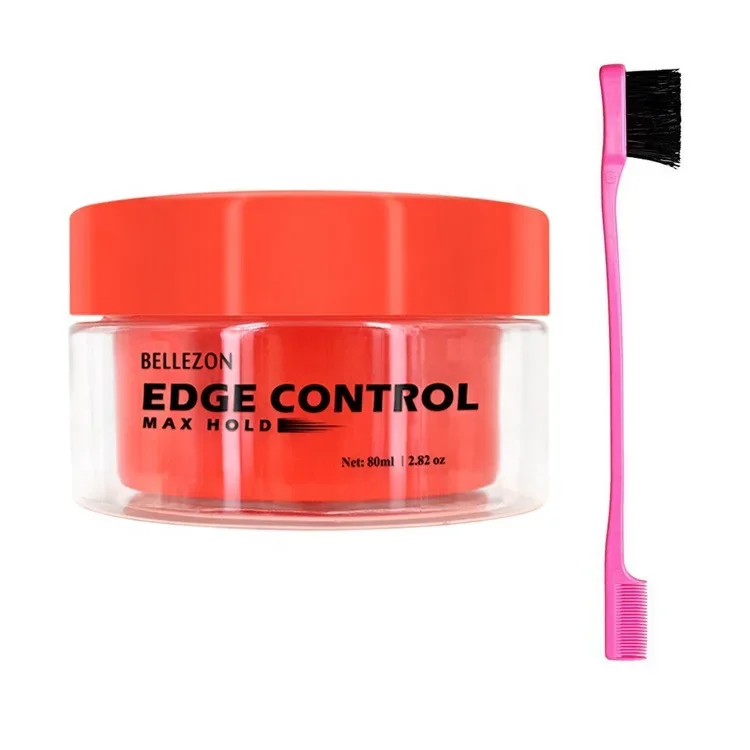 1pc Hair Edge Control Oil Wax Cream Edge Control  Styling Cream Broken Hair Finishing Anti-Frizz Fixative Gel CH085