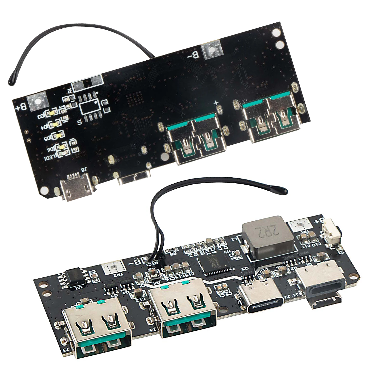 22.5w 5-Port Bidirectional Fast Charging Module Power Board Diy Motherboard Sets Mobile Qc4 + Pd3.0