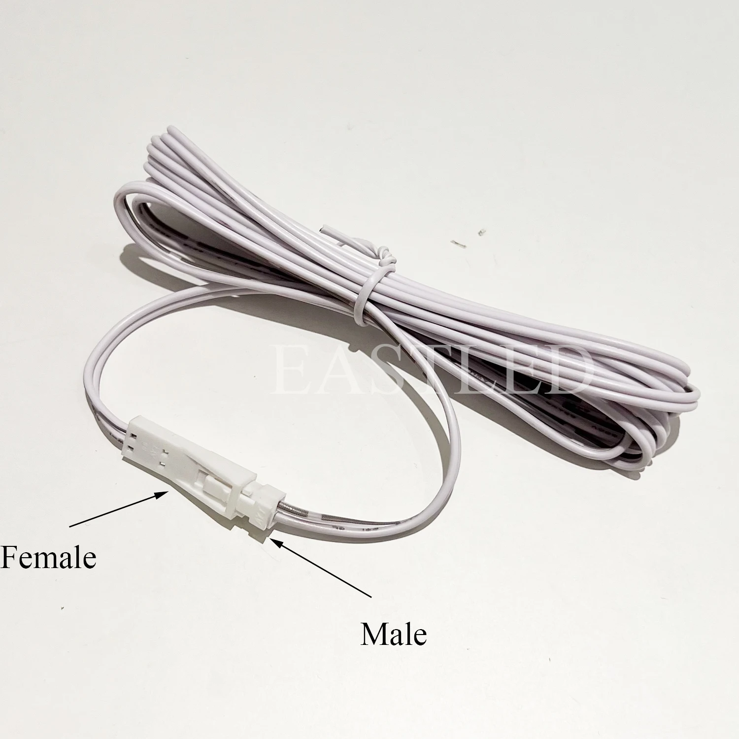 Kitchen Cabinet Light Extension Wire 14cm 30cm 60cm Dupont Cable 2pin Male to Female Plug LED Light Connectors Double Ended Line