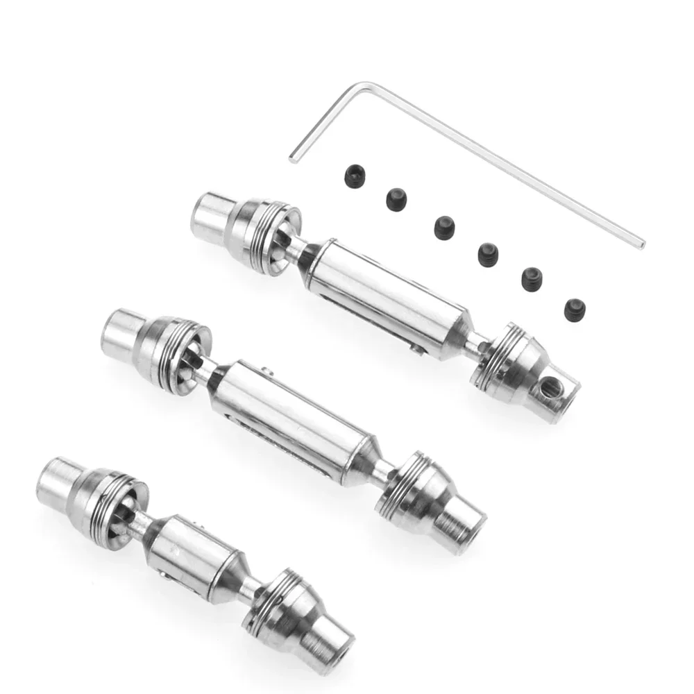 

Запасные части для радиоуправляемого автомобиля Ural Truck, металлический передний и задний приводной вал для Henglong WPL Ural B36 B16 C14 C24 B24