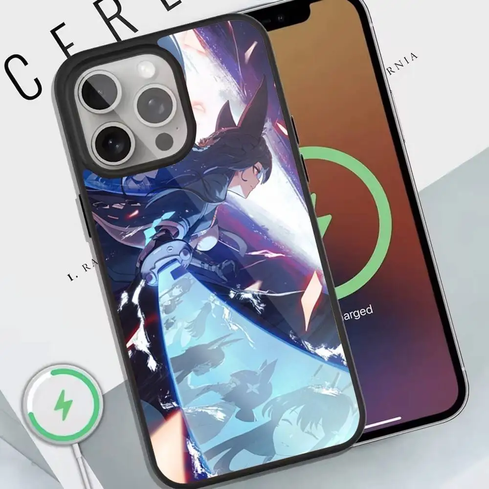 حافظة هاتف Zenless Zone Zero لهاتف آيفون 16 15 14 13 12 11 Pro Max Plus Coque