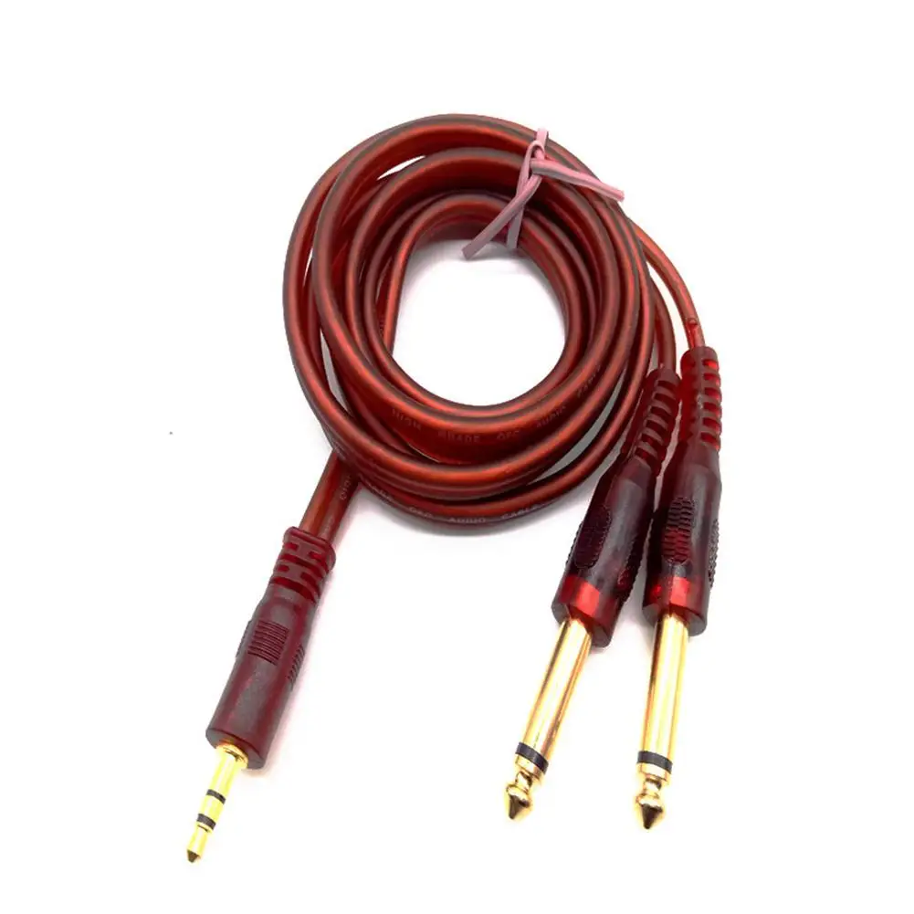 

1.5M 3.5mm to 6.35mm Jack Plug Cable Connector Audio Mixer Power Amplifier Wire Cord