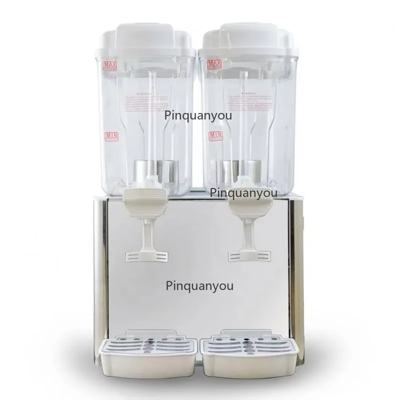 18 L Large Capacity Two Tanks Coffee Milk Juice Cooling Bar Drink Dispenser Commercial Juice Cold Dispenser