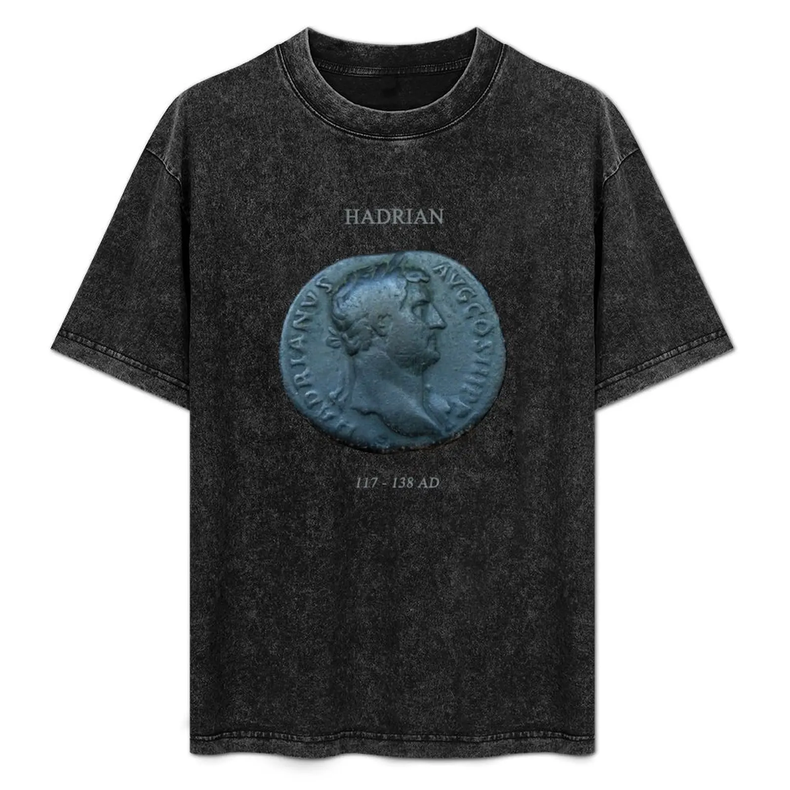 Camiseta con diseño de moneda romana antigua - EMPEROR HADRIAN, camiseta de pesca de secado rápido