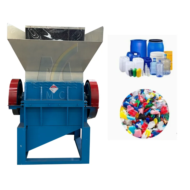 

PP PE PVC Plastic Crushing Machines Equipment Energy saving Multifunctional Automatic for Plastic Processing Recycling Waste