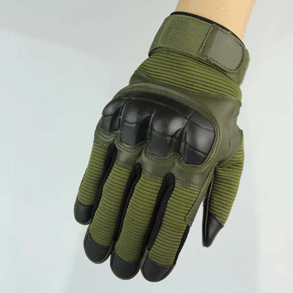 

1 Pair Touch Screen Hiking Half Finger Cycling Gloves Shockproof Breathable Outdoor Fitness Protective Gloves Thickened Non-Slip