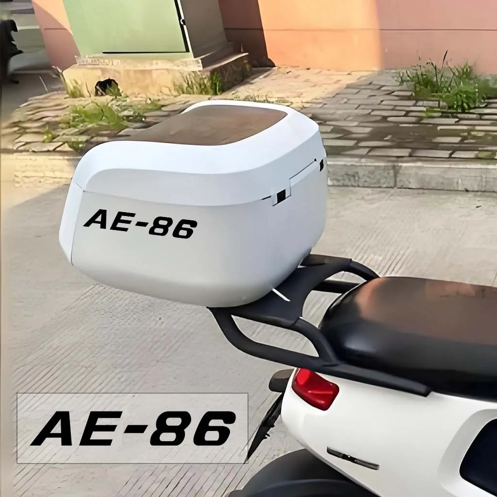 

AE 86 Black Text Motorcycle Sticker Motor Fuel Tank Tail Box Body Decorative Vinyl Decal Motorcycles Accessories For Ducati Niu