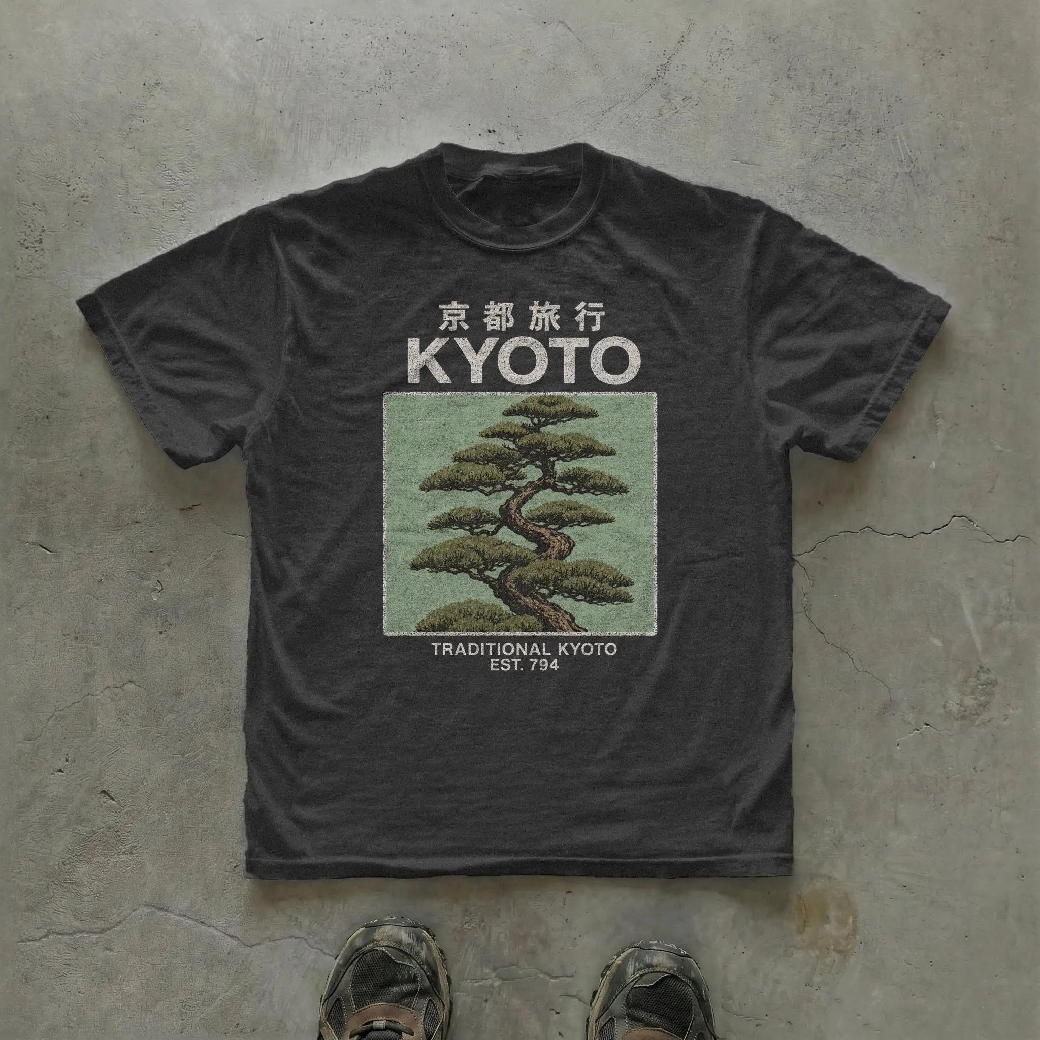 Vintage Fashion Kyoto - Kyoto T Shirt Japanese Streetwear Vintage