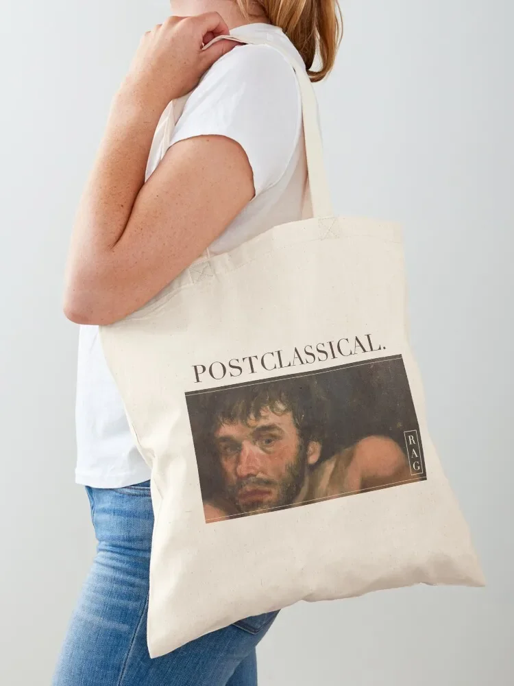

POSTCLASSICAL. Tote Bag handbag great bag Canvas shopping trolley bag