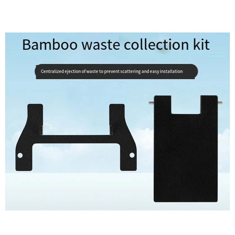 For Bambu Lab X1 P1 Filament-Waste Collection For 3D Printer Waste Recycling Device 3D Printing Parts