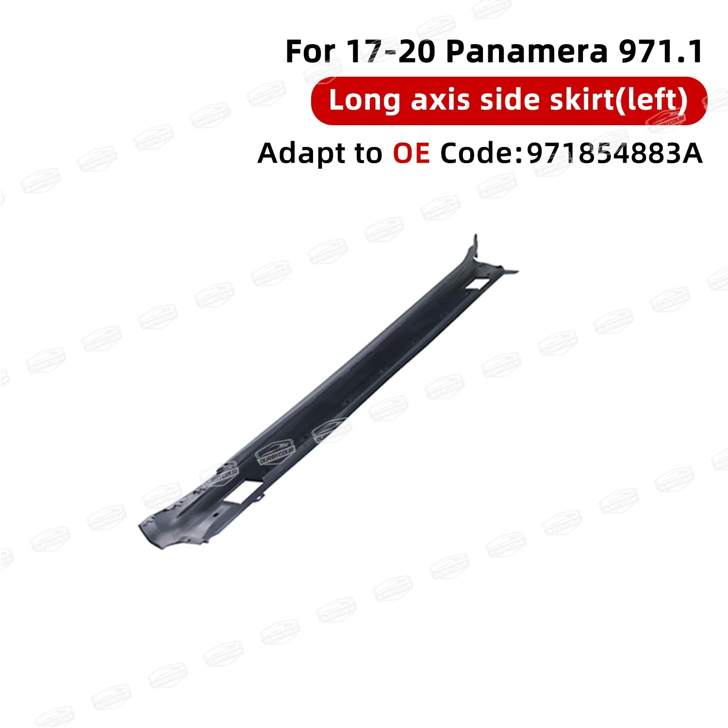 

Для Porsche Panamera 971.1 OE 2017-2020 годов, боковые юбки с короткой осью, левая OE 971854883 L правый OE 971854884 Запасные части R OE