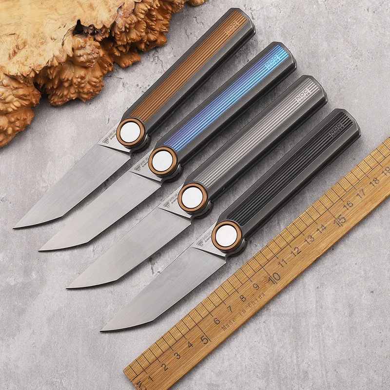 

NOC-MT20 Folding Knife M390 Steel Titanium Alloy Handle Outdoor Camping Self-defense Portable Knife