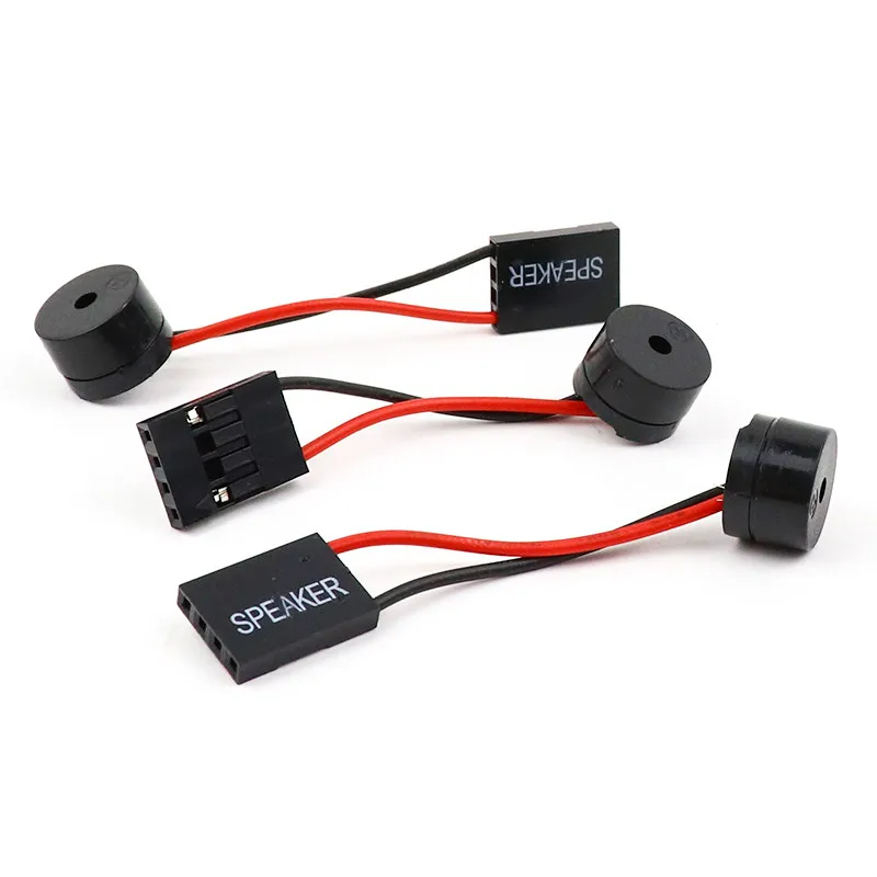 1000pcs Buzzer 4-pin interface computer boot alarm horn for SPEAKER active integration listen to the sound to identify the fault
