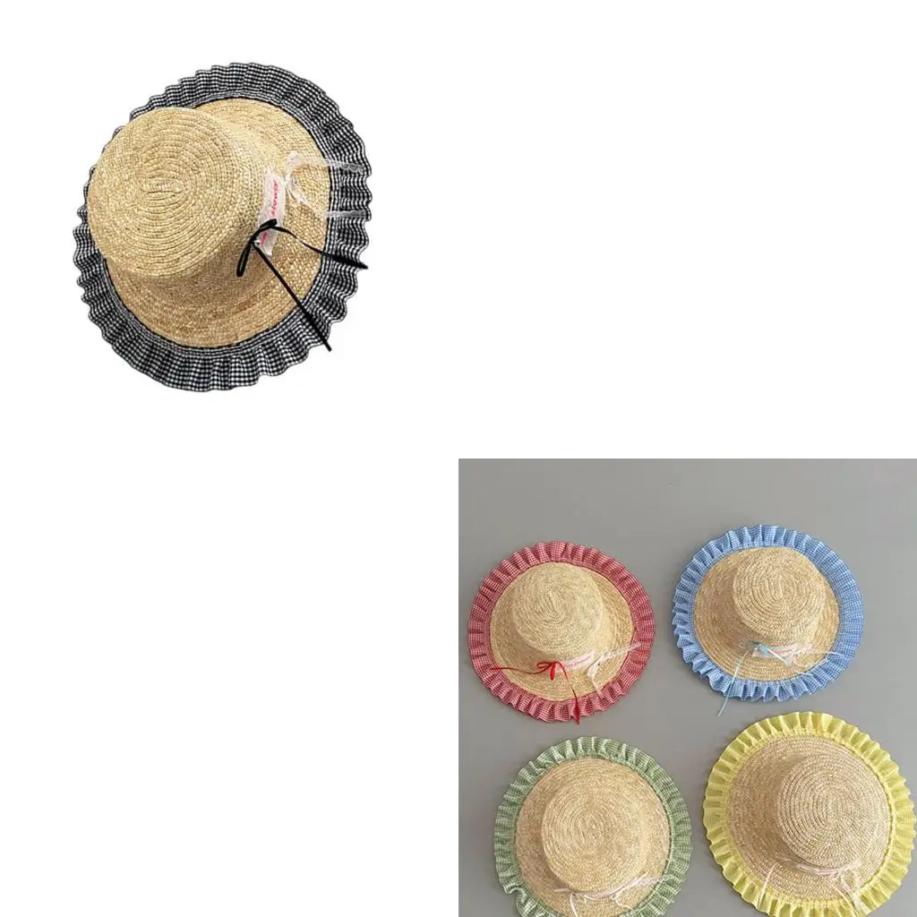 

Модная детская рыбака шляпа модная проверенная шляпа с плиссированным краем 4xbc