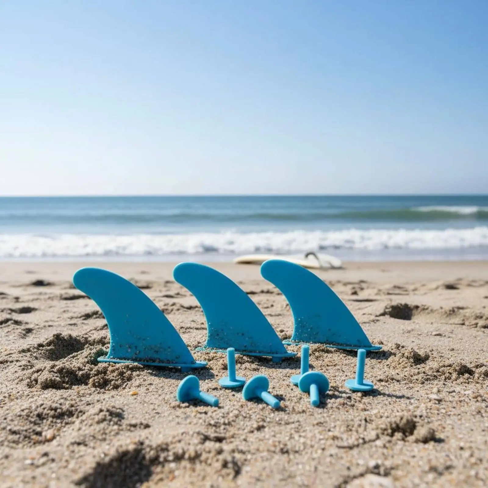 Soft Surfboard Fin Set Includes Screws Soft Top Surfboard Fins Thruster Fin Set