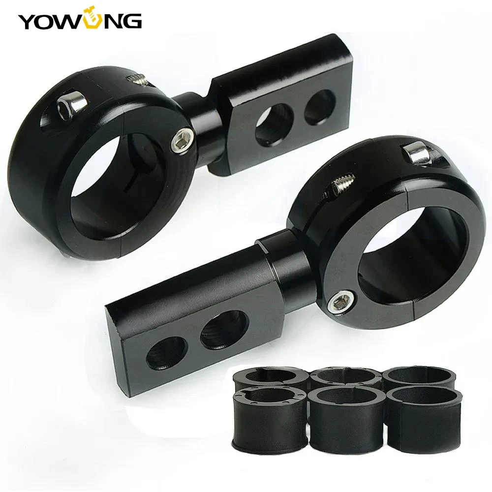 

2025 NEW Universal Motorcycle Spotlight Fog Light Mounting Bracket Adjustable Lamp Holder Headlight Accessories 22mm 25mm 32mm