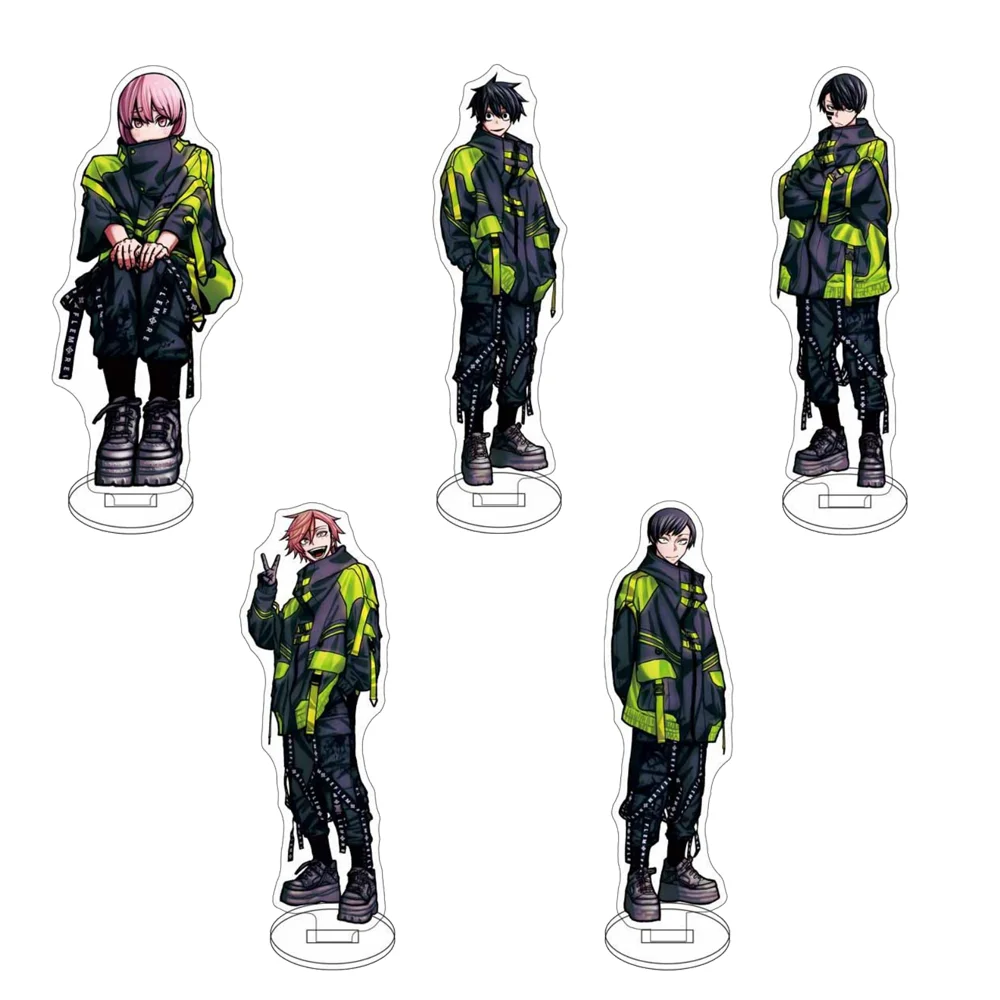 15CM 42 Uds Anime nuevo tougen anki soporte acrílico modelo Cosplay personajes ornamento accesorios productos colección regalos