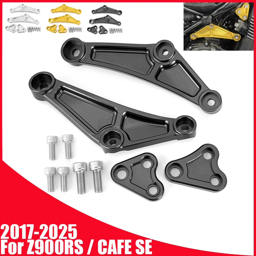 Engine Hanger Set Support For Kawasaki Z900RS Cafe SE 2017 2018 2019 2020 2021 2022 2023 2024 2025