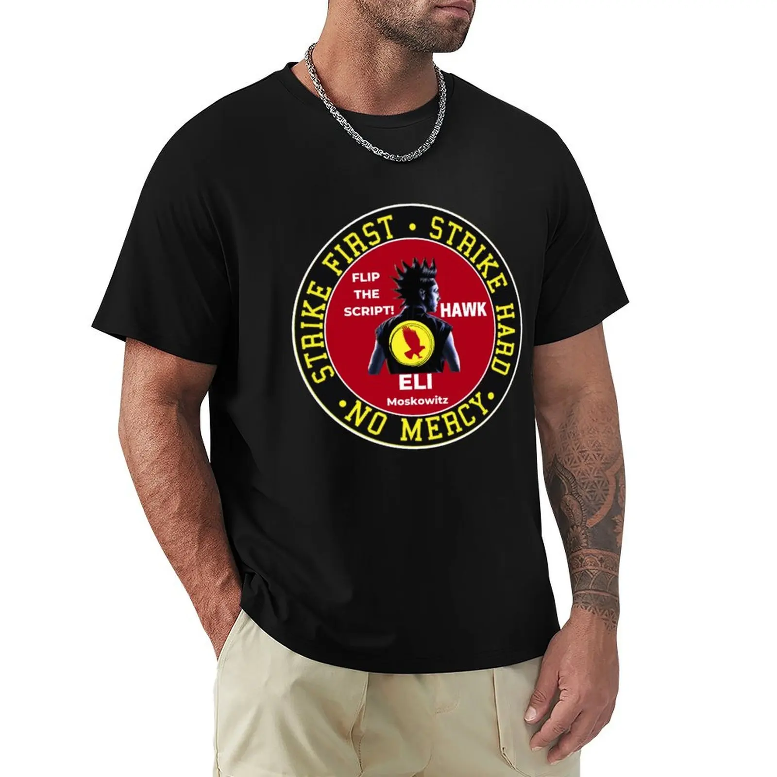 Hawk - Eli Moskowitz Camiseta cómoda para el trabajo para hombre