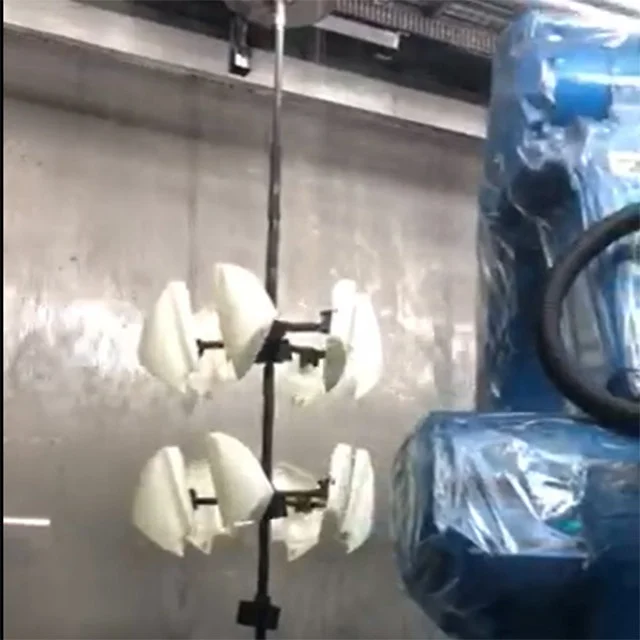 Direct Factory Price Automated 6-Axis Vision System UV Top Coat Car Mirrors Weather Resistance Metal Coating Machinery