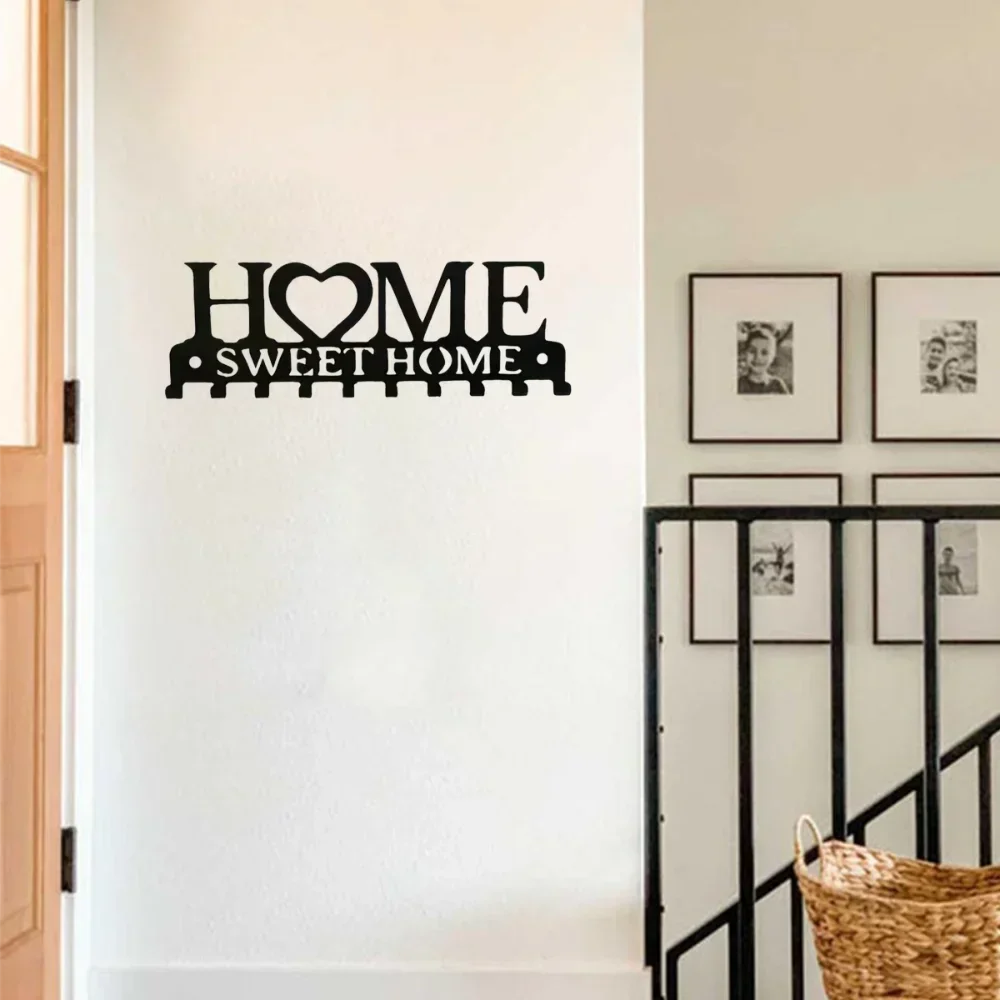 Wall - Mounted Sweet Home Key Holder: Tidy Up Your Keys Using This Innovative Front Door Key Wall Hook image 3