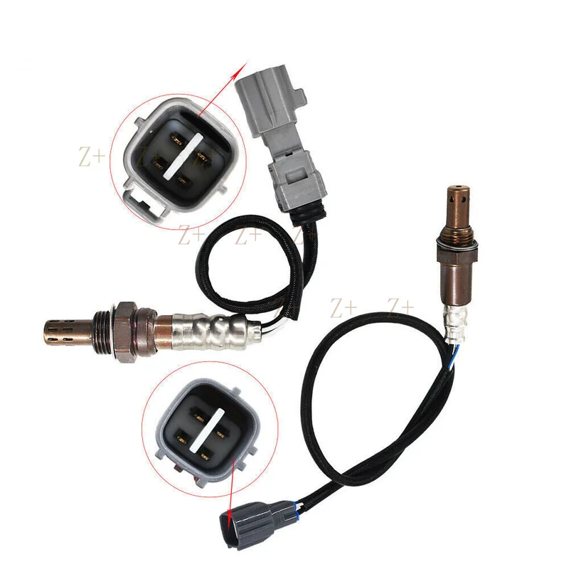 Z+ 234-4241 234-3113 Oxygen O2 Sensor Upper & Under Fit for 05-2010 Scion tC 2.4L