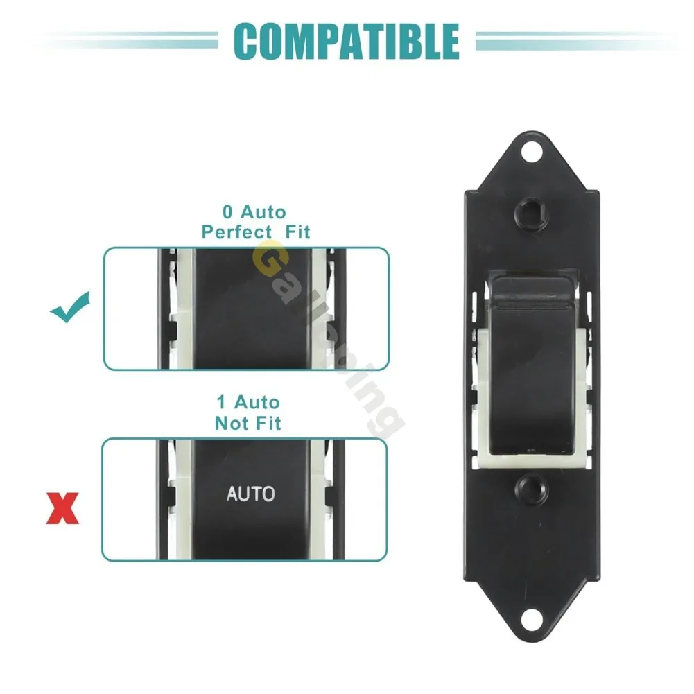 For Mitsubishi Lancer Magnum Colt Power Window Switch Electric Passenger Glass Door Lifter Control Button MR587944 Auto Parts